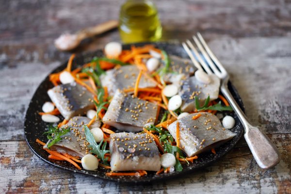 Une entrée raffinée et gourmande