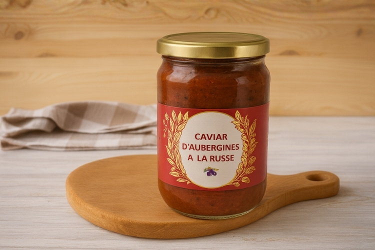 Caviar d'aubergines à la russe