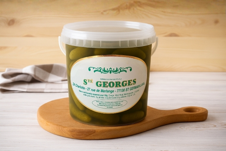 Cornichons frais au sel