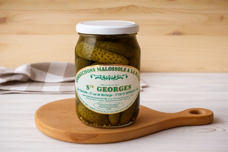 Cornichons Malossols à la russe