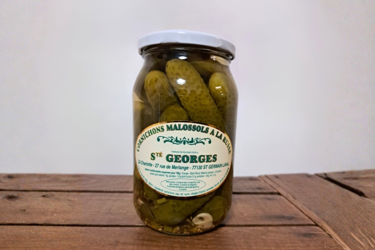 Cornichons Malossols à la russe