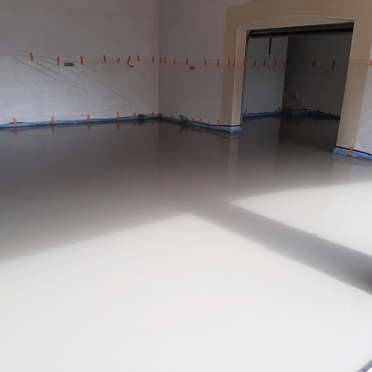 Coulage de chape liquide