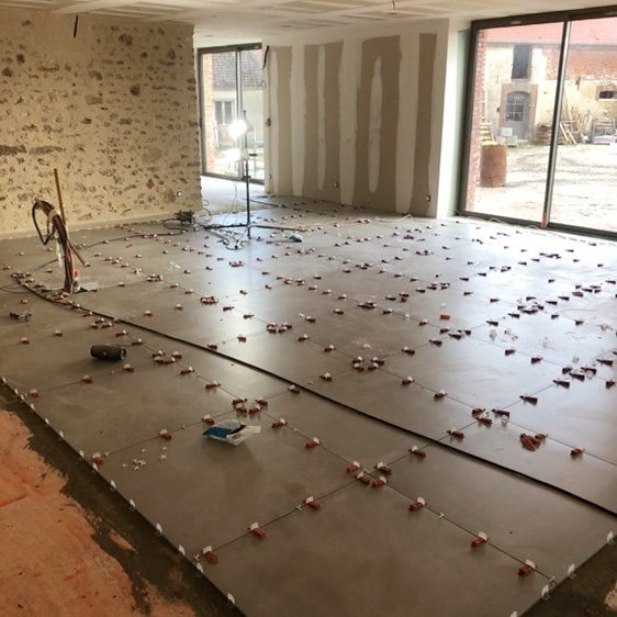 Pendant l'intervention