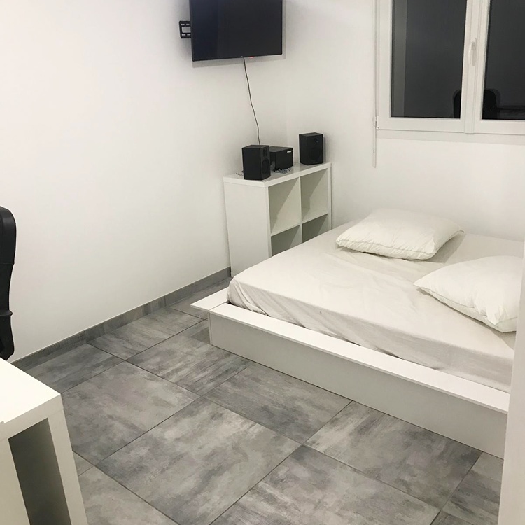 Pose de carrelage pour chambre