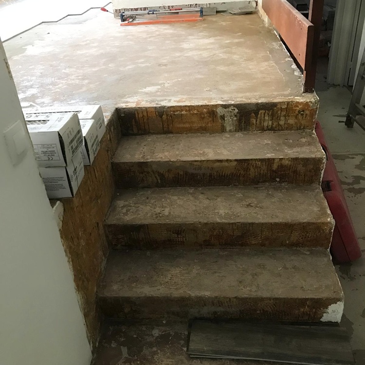 Avant l'intervention