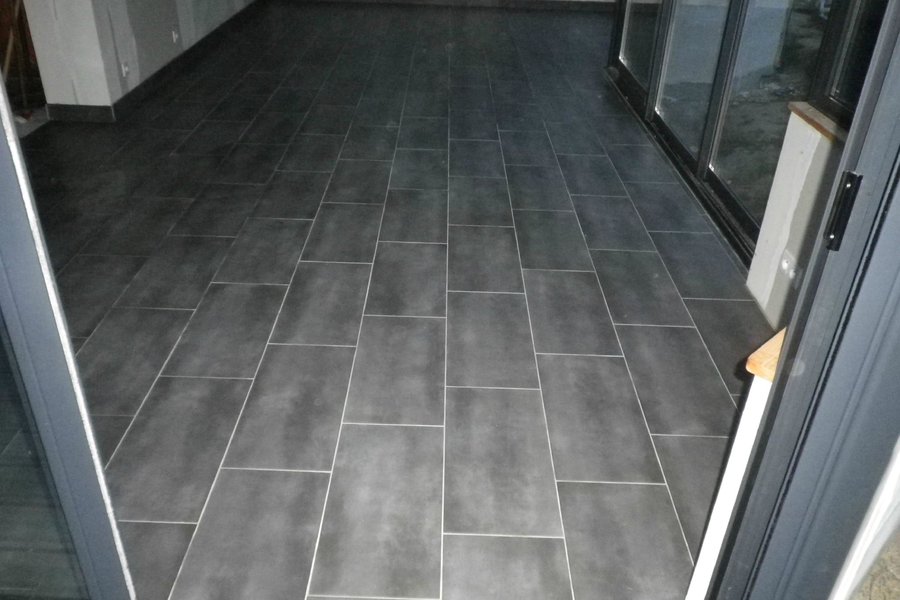 Pose de carrelage