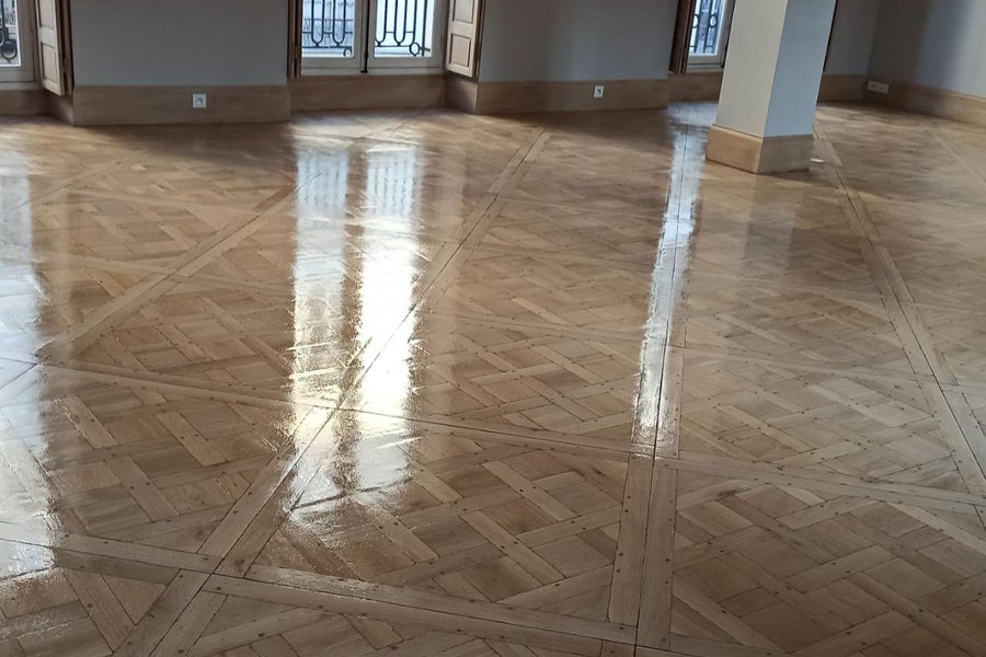 Pose de parquet