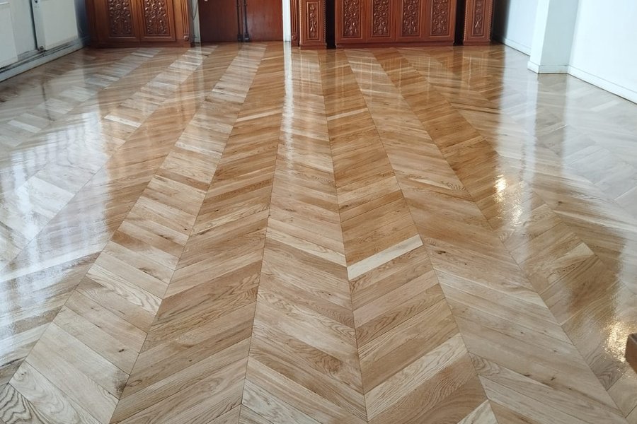 Pose de parquet