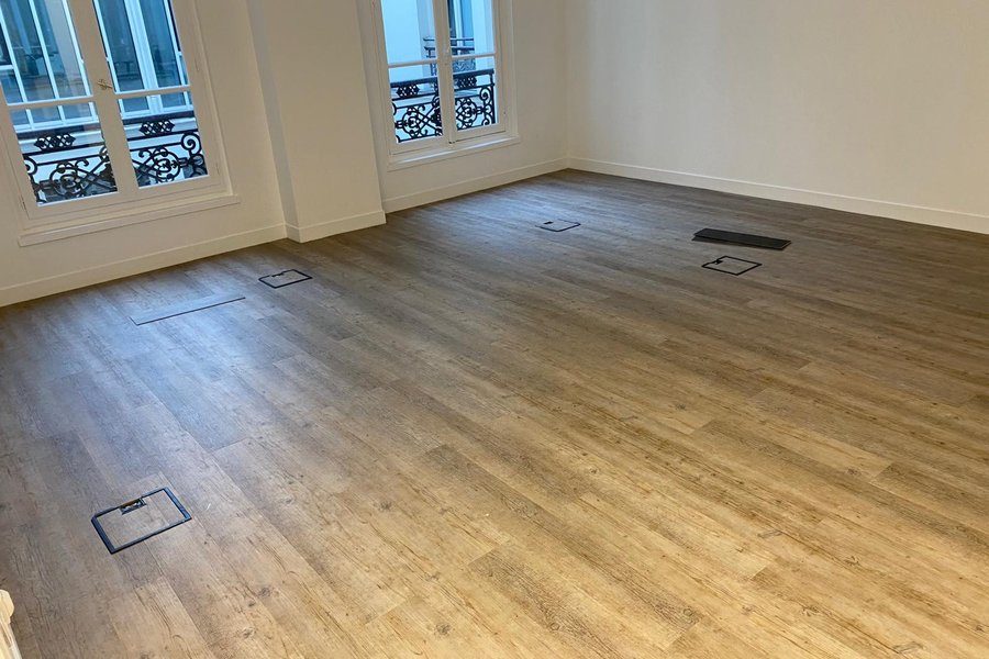 Pose de parquet