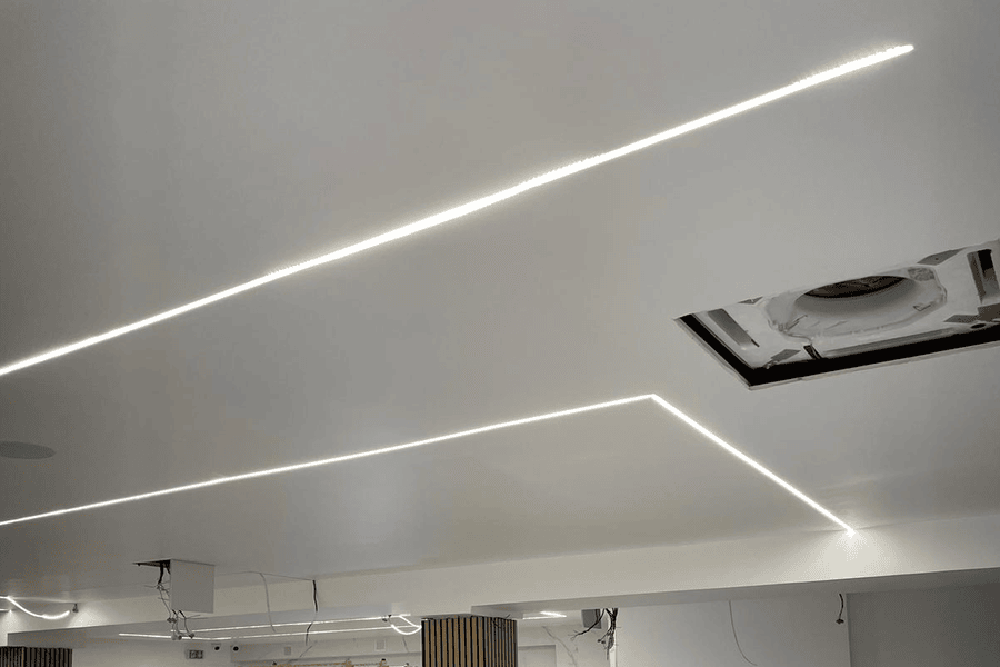 Pose de faux plafond