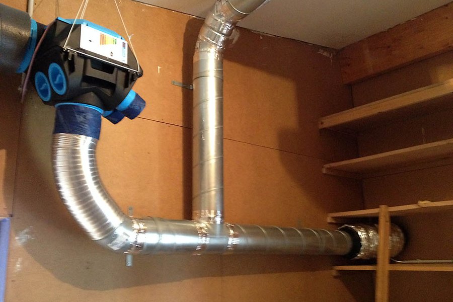 Ventilation (VMC) simple flux