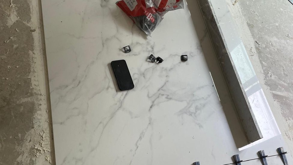 Pendant les travaux