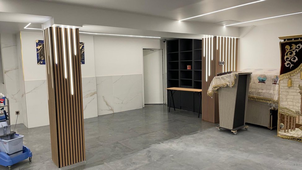 Gros plan après la rénovation