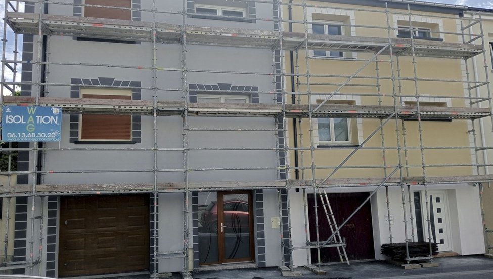 Notre chantier d'isolation de façade center img test img
