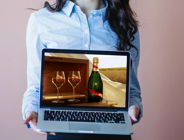 Site internet pour viticulteurs de Champagne dans le Grand Est