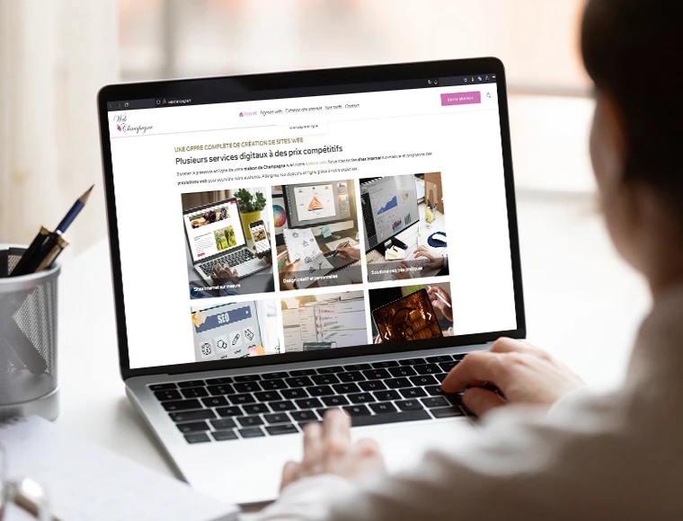 Agence de communication web et digitale : création site internet sur mesure  